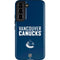 NHL Vancouver Canucks Solid Background Galaxy S22 Pro Case