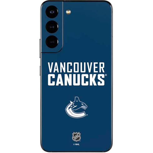 NHL Vancouver Canucks Solid Background Galaxy S22 Skin