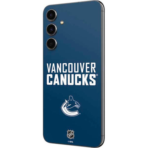 NHL Vancouver Canucks Solid Background Galaxy S23 FE Skin