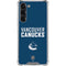 NHL Vancouver Canucks Solid Background Galaxy S23 Plus Clear Case