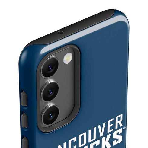 NHL Vancouver Canucks Solid Background Galaxy S23 Plus Pro Case