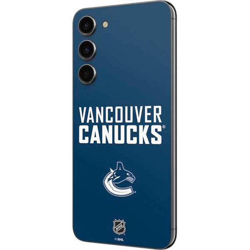 NHL Vancouver Canucks Solid Background Galaxy S23 Plus Skin