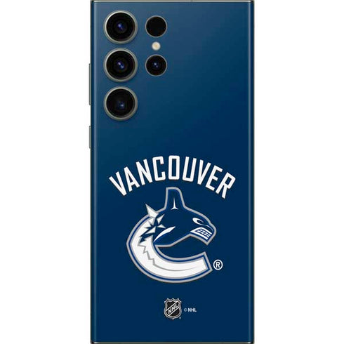 NHL Vancouver Canucks Solid Background Galaxy S23 Ultra Skin