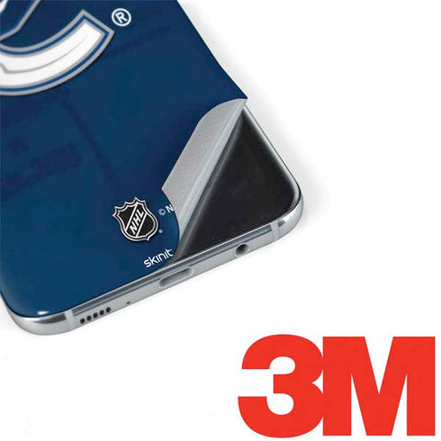 NHL Vancouver Canucks Solid Background Galaxy S8 Skin