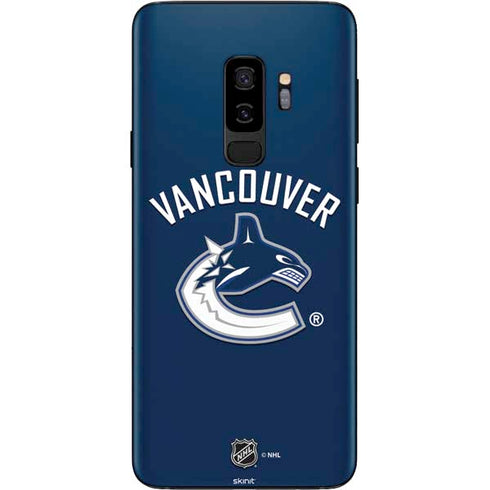 NHL Vancouver Canucks Solid Background Galaxy S9 Plus Skin