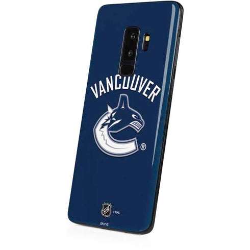 NHL Vancouver Canucks Solid Background Galaxy S9 Plus Skin