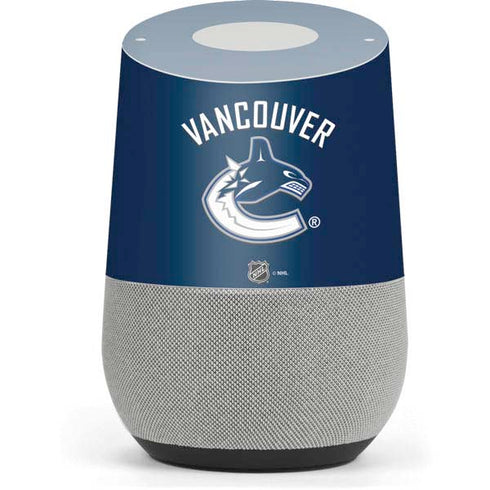 NHL Vancouver Canucks Solid Background Google Home Skin