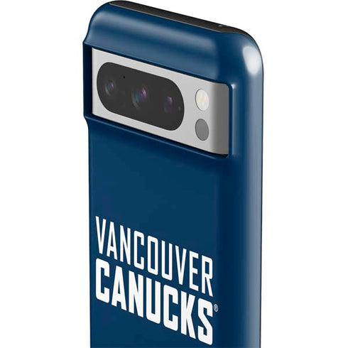 NHL Vancouver Canucks Solid Background Google Pixel 8 Pro Impact Case