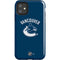 NHL Vancouver Canucks Solid Background iPhone 11 Impact Case