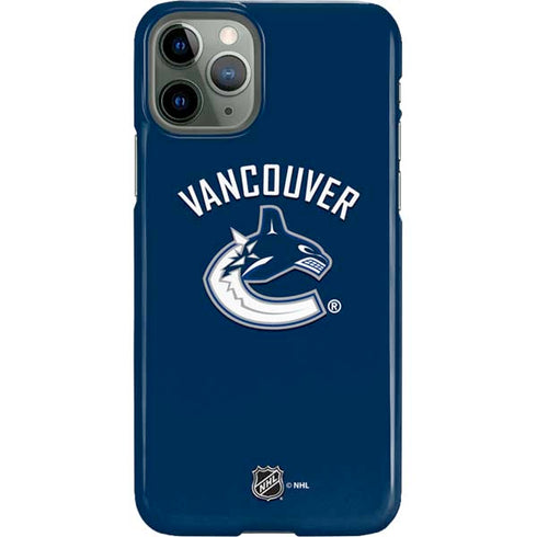 NHL Vancouver Canucks Solid Background iPhone 11 Pro Lite Case