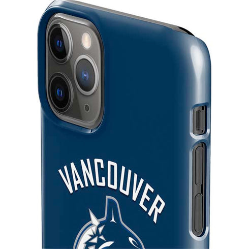 NHL Vancouver Canucks Solid Background iPhone 11 Pro Lite Case