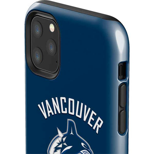 NHL Vancouver Canucks Solid Background iPhone 11 Pro Max Impact Case
