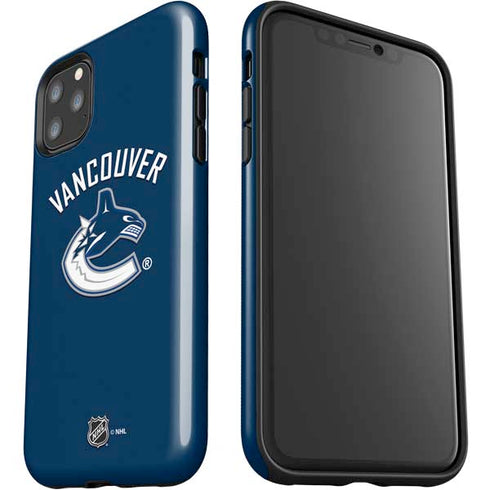NHL Vancouver Canucks Solid Background iPhone 11 Pro Max Impact Case