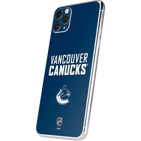 NHL Vancouver Canucks Solid Background iPhone 11 Pro Max Skin
