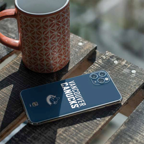 NHL Vancouver Canucks Solid Background iPhone 11 Pro Max Skin