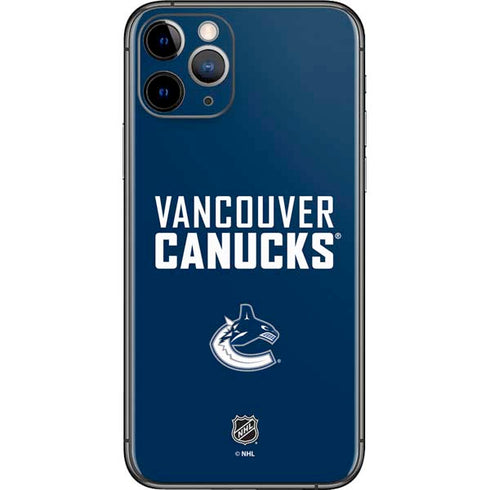 NHL Vancouver Canucks Solid Background iPhone 11 Pro Skin