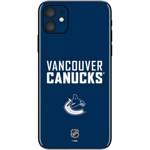 NHL Vancouver Canucks Solid Background iPhone 11 Skin
