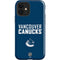 NHL Vancouver Canucks Solid Background iPhone 12 Impact Case
