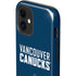 NHL Vancouver Canucks Solid Background iPhone 12 Impact Case
