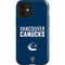 NHL Vancouver Canucks Solid Background iPhone 12 Mini Impact Case