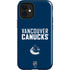 NHL Vancouver Canucks Solid Background iPhone 12 Mini Impact Case