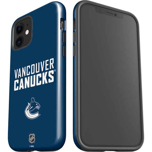 NHL Vancouver Canucks Solid Background iPhone 12 Mini Impact Case