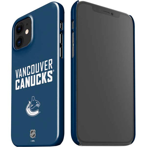NHL Vancouver Canucks Solid Background iPhone 12 Mini Lite Case