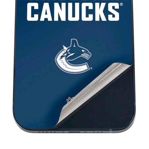 NHL Vancouver Canucks Solid Background iPhone 12 Mini Skin
