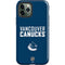 NHL Vancouver Canucks Solid Background iPhone 12 Pro Impact Case