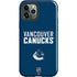 NHL Vancouver Canucks Solid Background iPhone 12 Pro Impact Case