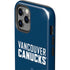 NHL Vancouver Canucks Solid Background iPhone 12 Pro Max Impact Case