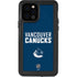NHL Vancouver Canucks Solid Background iPhone 12 Pro Waterproof Case