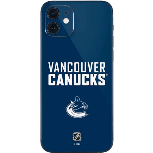 NHL Vancouver Canucks Solid Background iPhone 12 Skin