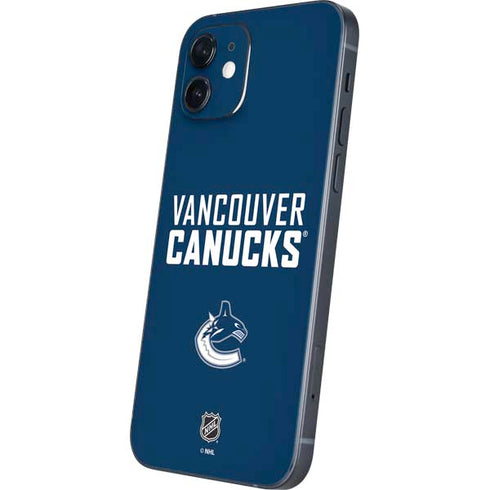 NHL Vancouver Canucks Solid Background iPhone 12 Skin
