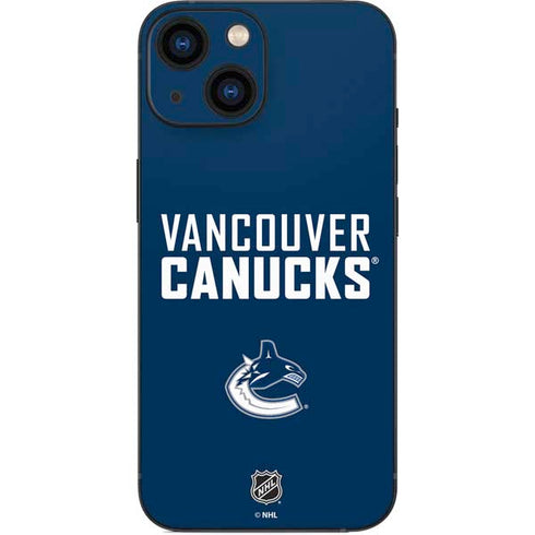 NHL Vancouver Canucks Solid Background iPhone 13 Mini Skin
