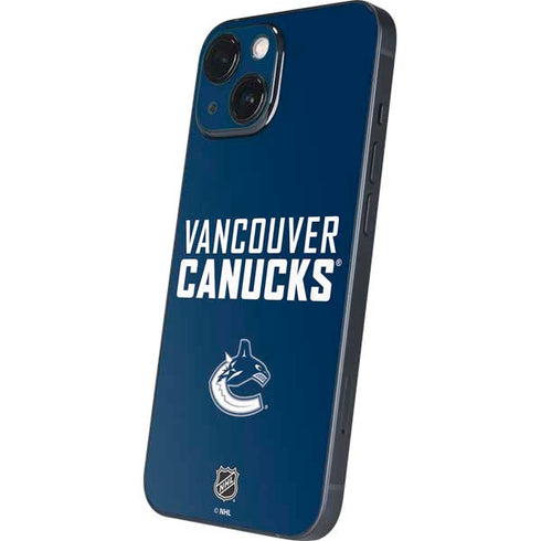NHL Vancouver Canucks Solid Background iPhone 13 Mini Skin