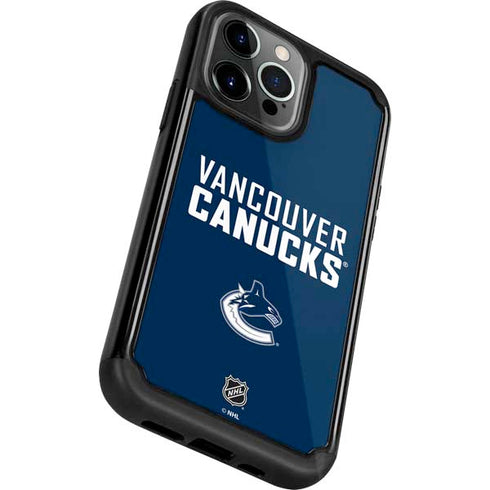 NHL Vancouver Canucks Solid Background iPhone 13 Pro Cargo Case