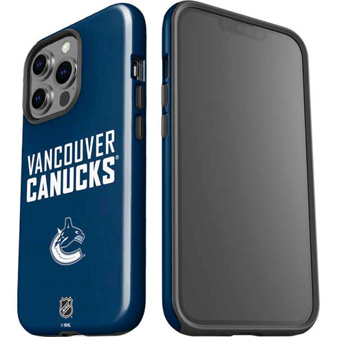 NHL Vancouver Canucks Solid Background iPhone 13 Pro Impact Case