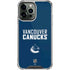NHL Vancouver Canucks Solid Background iPhone 13 Pro Max Clear Case