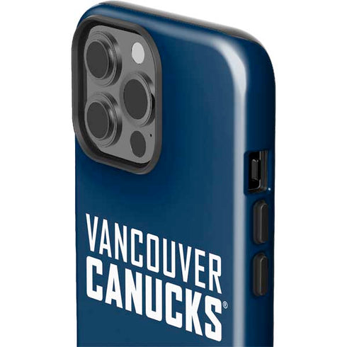NHL Vancouver Canucks Solid Background iPhone 13 Pro Max Impact Case