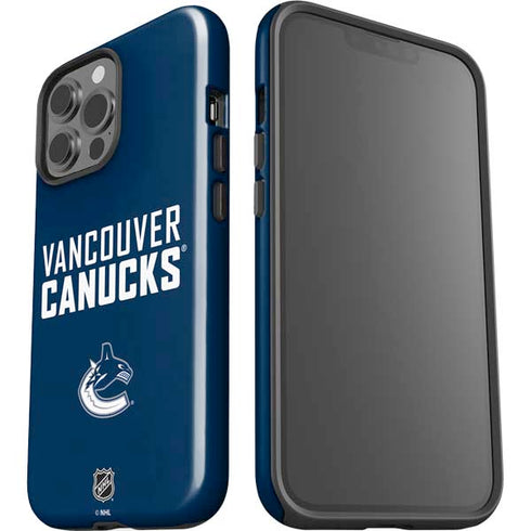 NHL Vancouver Canucks Solid Background iPhone 13 Pro Max Impact Case