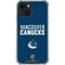NHL Vancouver Canucks Solid Background iPhone 14 Plus Clear Case