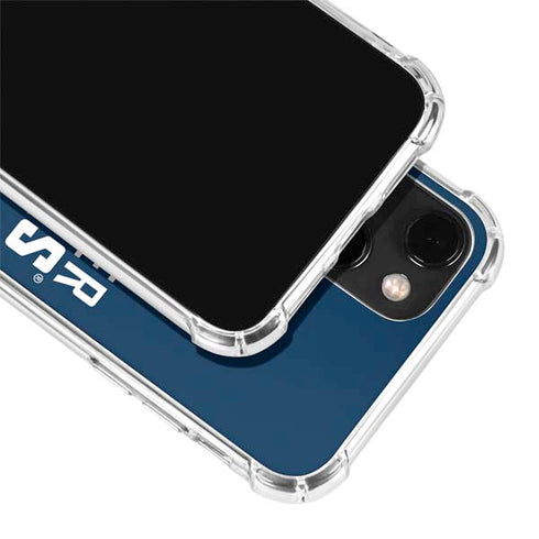 NHL Vancouver Canucks Solid Background iPhone 14 Plus Clear Case