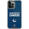 NHL Vancouver Canucks Solid Background iPhone 15 Pro Max Clear Case