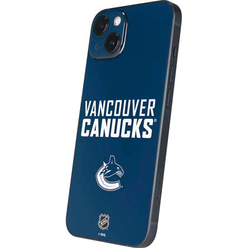 NHL Vancouver Canucks Solid Background iPhone 14 Skin
