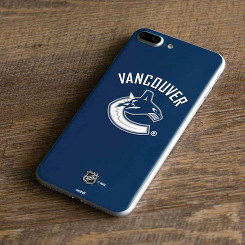 NHL Vancouver Canucks Solid Background iPhone 8 Plus Skin