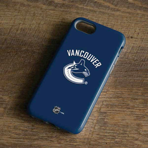 NHL Vancouver Canucks Solid Background iPhone 8 Pro Case