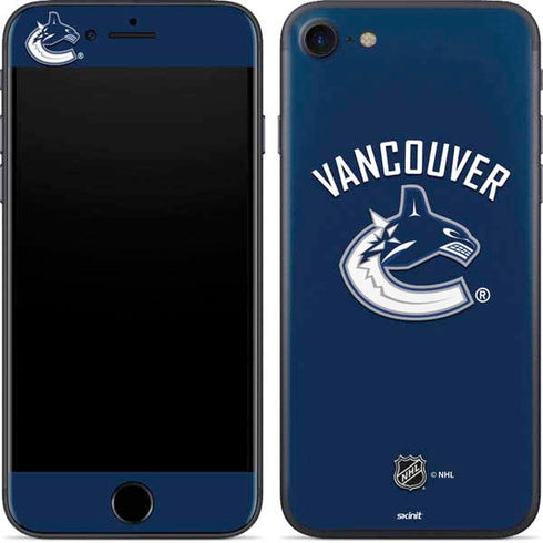 NHL Vancouver Canucks Solid Background iPhone 8 Skin
