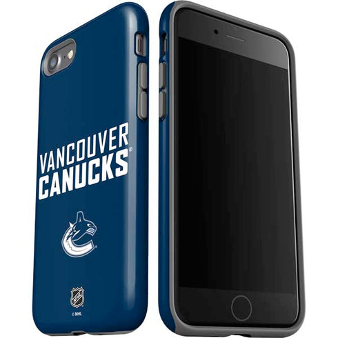 NHL Vancouver Canucks Solid Background iPhone SE (2nd & 3rd Gen) Pro Case