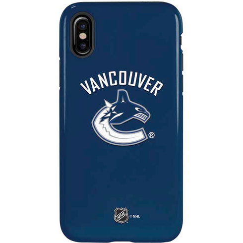 NHL Vancouver Canucks Solid Background iPhone X Pro Case